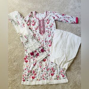 Floral cotton Salwar set